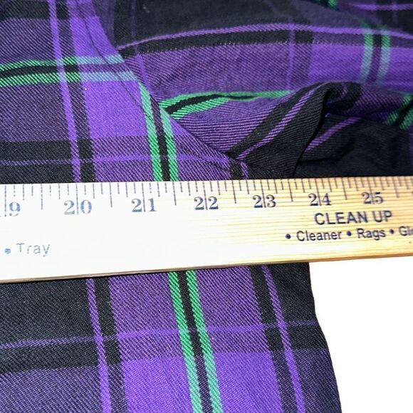 HOT LEATHERS FLM2011 MEN'S 'VOODOO' FLANNEL LONG SLEEVE shirt Sz L Crotched MTN - Picture 5 of 8